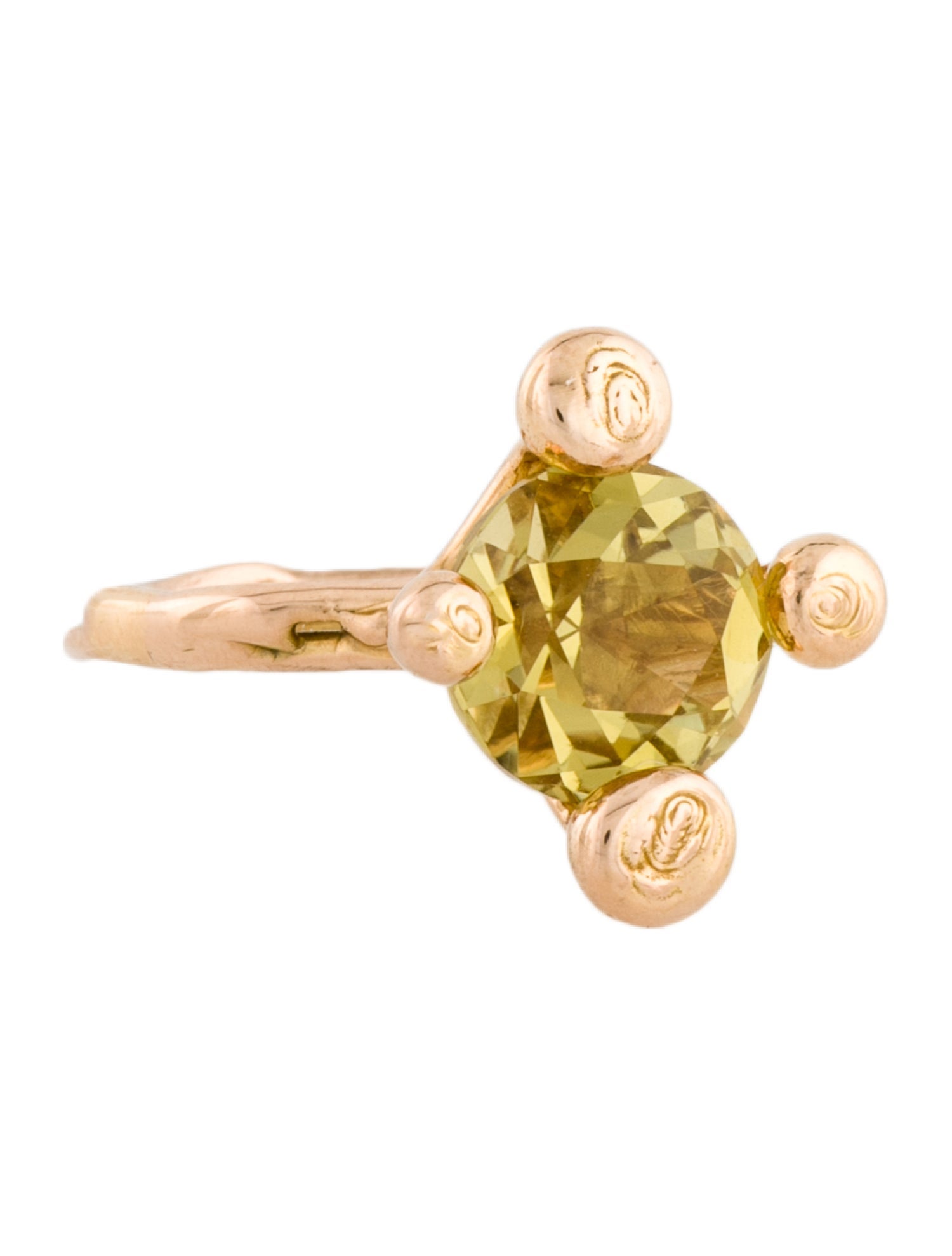 Lucifer Vir Honestus 18K 4.57ct Quartz Cocktail Ring