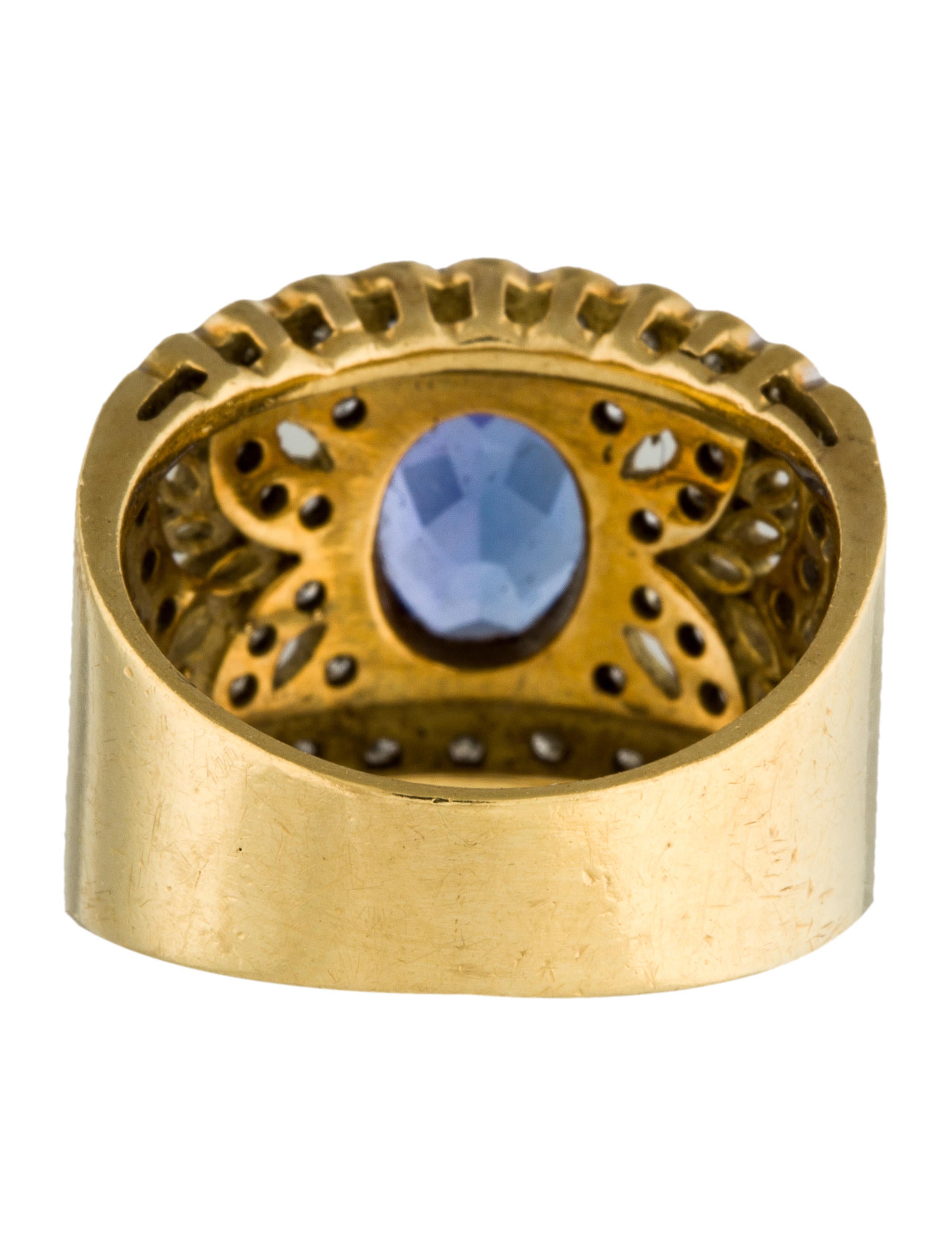 Le Vian 18K Tanzanite & Diamond Encore Cocktail Ring - Rings - LVN20131 ...