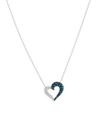 Le Vian 14K Diamond Heart Pendant Necklace