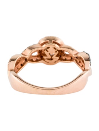 Le Vian 14K Diamond Halo Set Crossover Ring