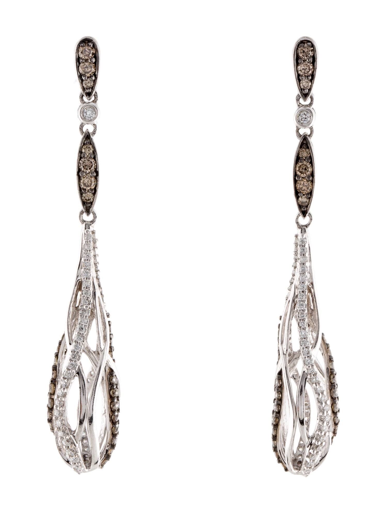 Le Vian 14K Diamond Drop Earrings