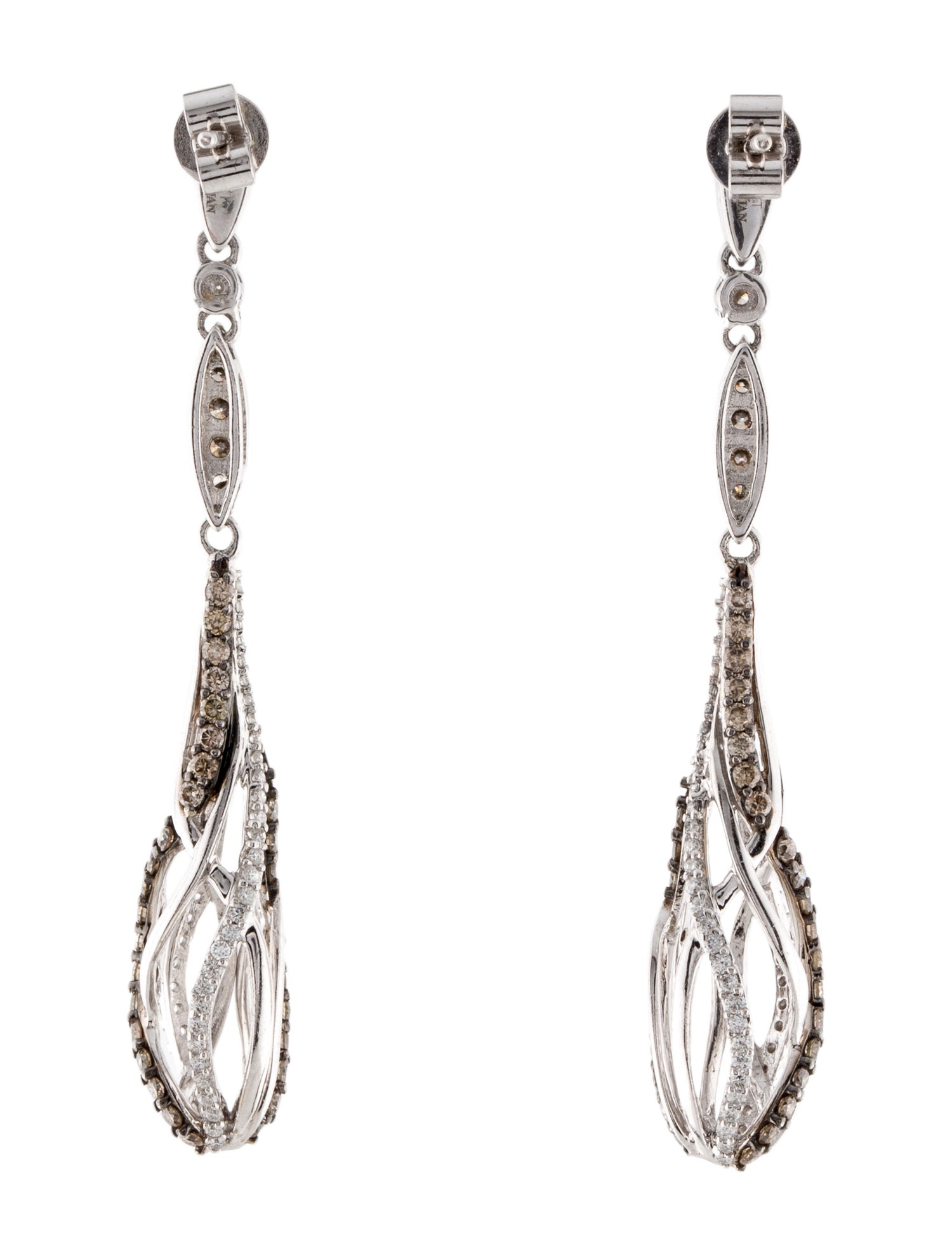 Le Vian 14K Diamond Drop Earrings