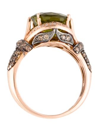 Le Vian 14K Peridot & Diamond Cocktail Ring