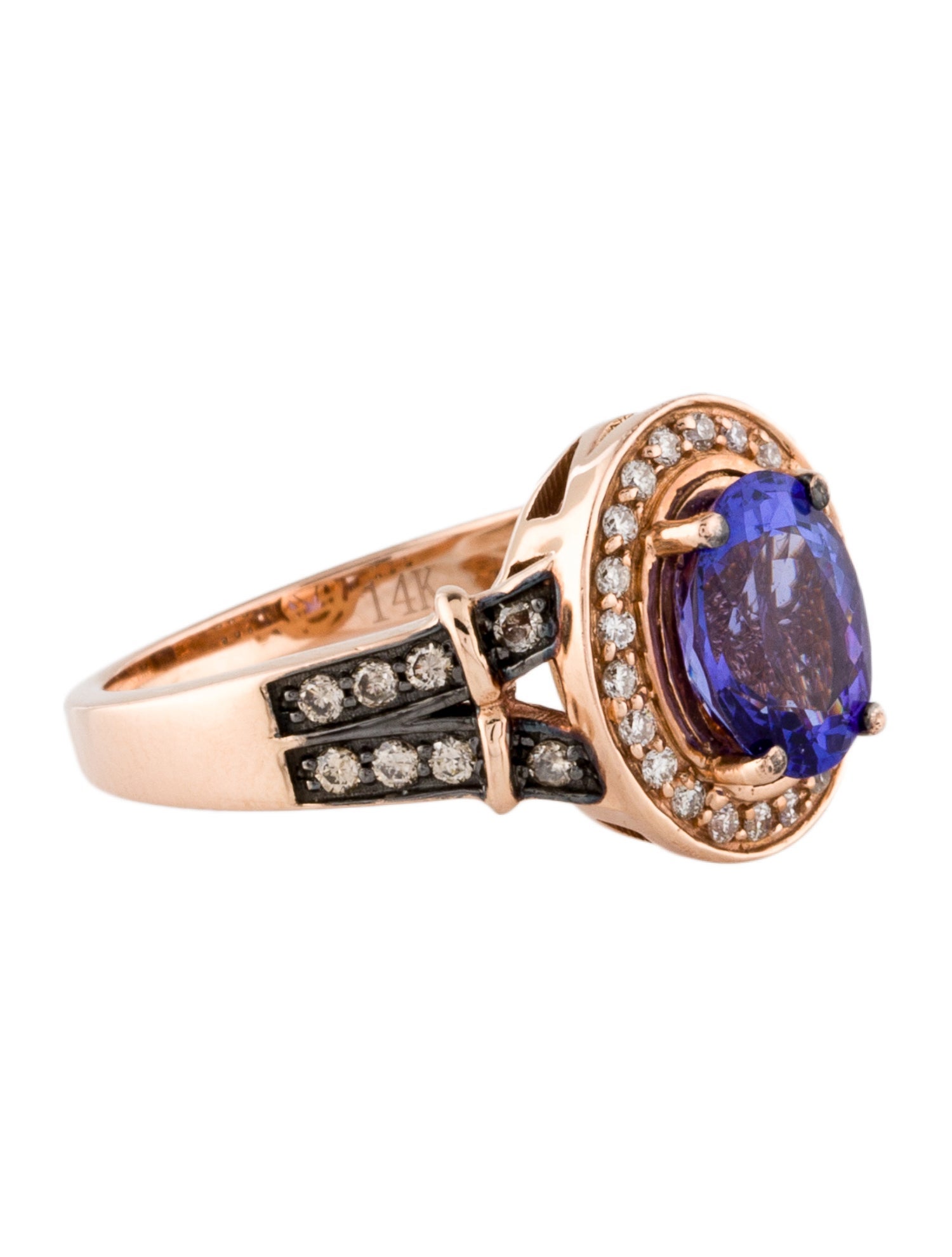Le Vian 14K Tanzanite & Diamond Cocktail Ring