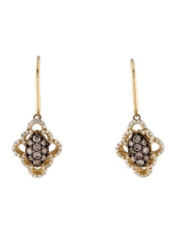Le Vian Drop 14K Diamond Earrings