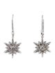 Le Vian 14K 1.29ctw Diamoand Star Drop Earrings