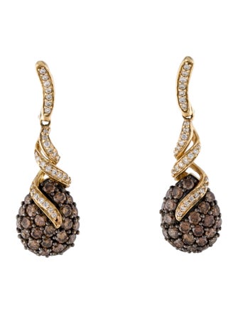 Le Vian 14K Diamond Teardrop Earrings