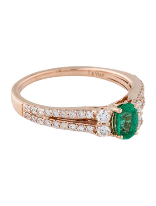 Le Vian 14K Emerald & Diamond Cocktail Ring