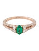 Le Vian 14K Emerald & Diamond Cocktail Ring