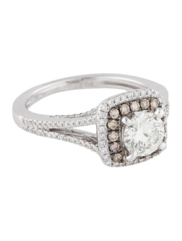 Le Vian Cocktail Ring 14K Diamond 'Vanilla Diamonds' Engagement 5.75