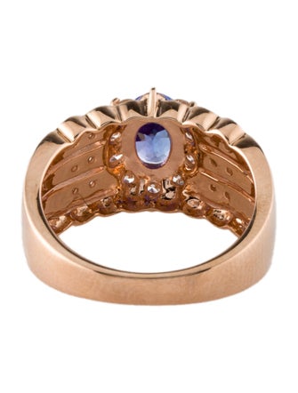 Le Vian 14K 1.07ct Tanzanite & Diamond Cocktail Ring