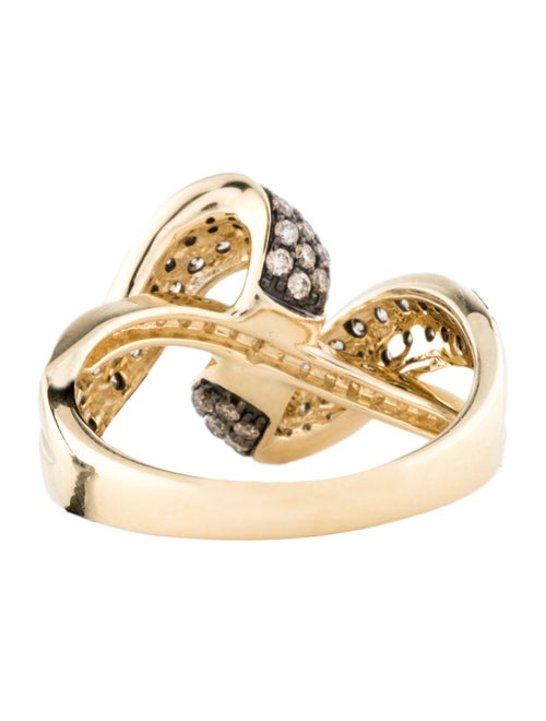 Le Vian 14K Diamond Crossover Chocolatier Ring