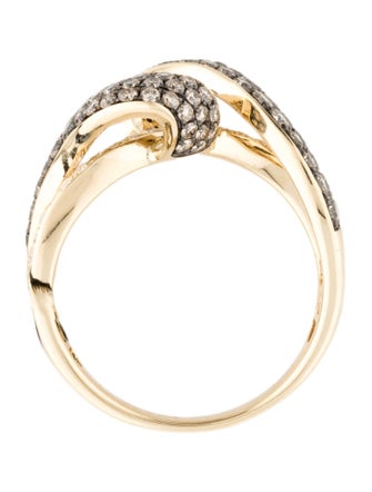 Le Vian 14K Diamond Crossover Chocolatier Ring
