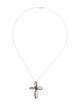 Le Vian 14K 1.30ctw Diamond Cross Pendant Necklace