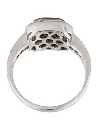 Le Vian 14K Diamond Halo Cluster Cocktail Ring