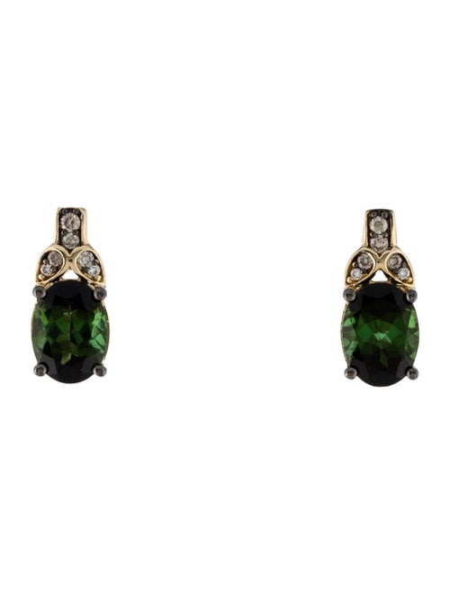 Le Vian 14K Tourmaline & Diamond Drop Earrings