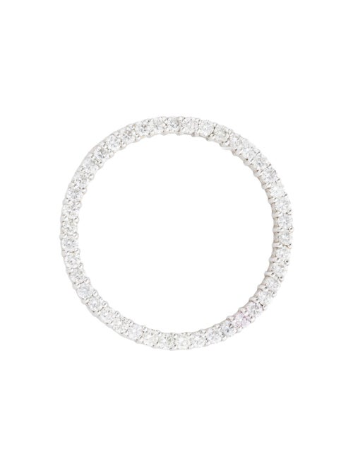 Le Vian 18K 1.89ctw Diamond Circle Pendant