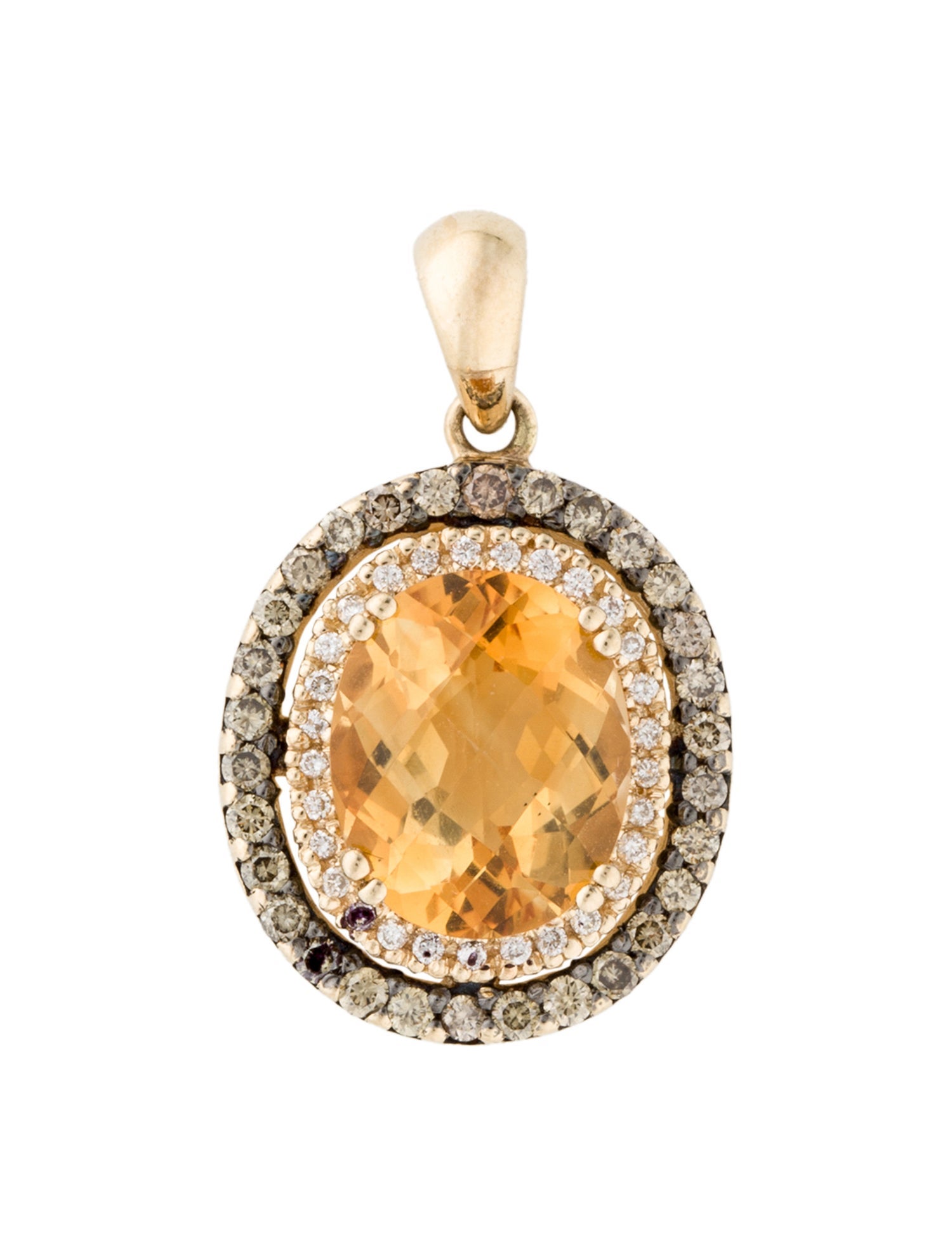 Le Vian 14K Citrine Pendant