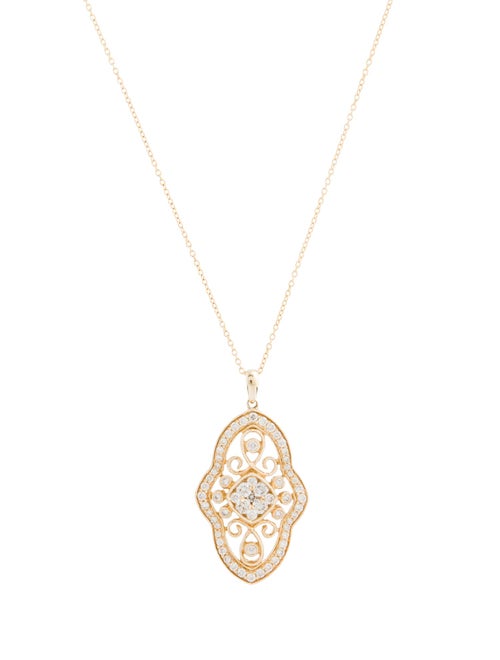 Le Vian 14K Diamond Pendant Necklace