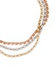 Le Vian 14K 3.75ctw Diamond Triple Strand Tri-Color Bracelet