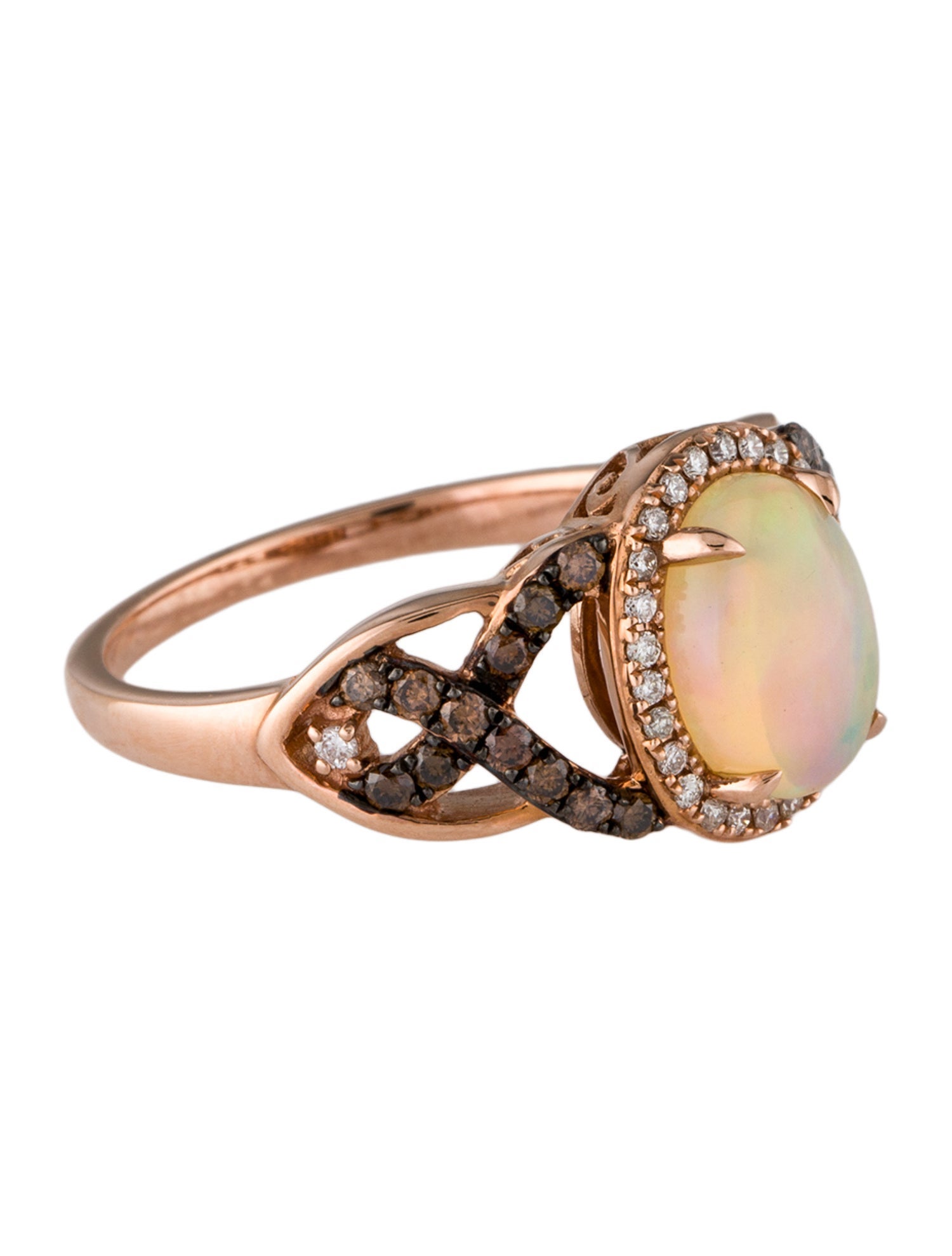 Le Vian 14K Opal & Diamond Cocktail Ring