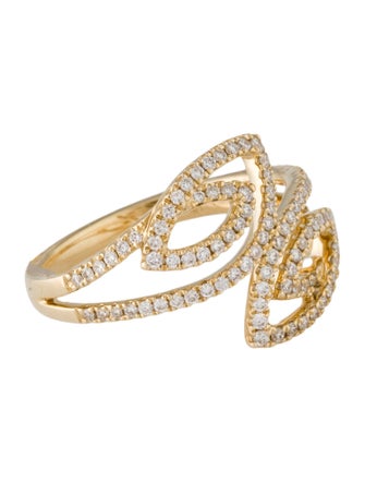 Le Vian 14K Diamond Bypass Cocktail Ring