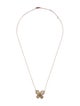 Le Vian 14K Diamond & Opal Butterfly Pendant