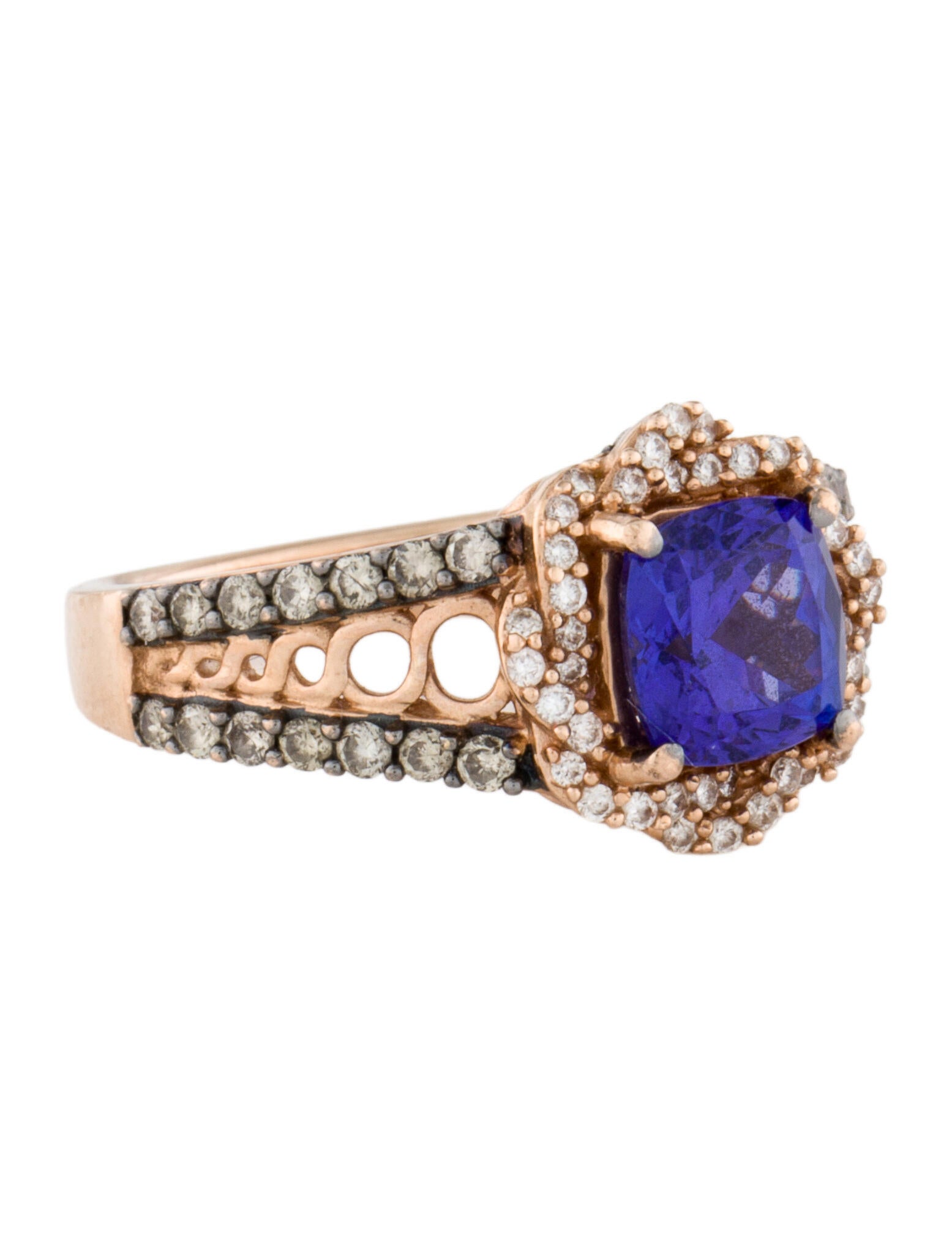 Le Vian 14K Tanzanite & Diamond Cocktail Ring