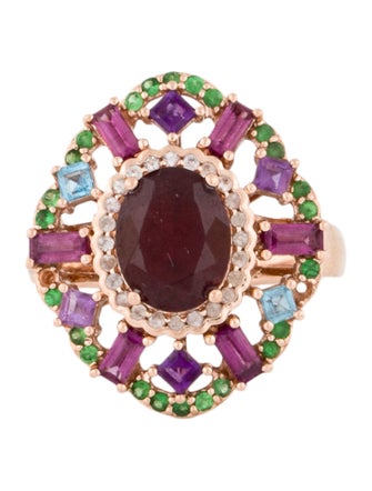 Le Vian 14K Multistone Cocktail Ring