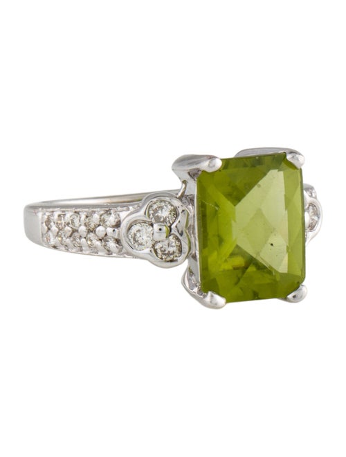 Le Vian 14K Peridot & Diamond Cocktail Ring