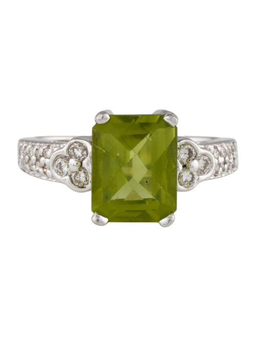 Le Vian 14K Peridot & Diamond Cocktail Ring