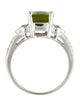Le Vian 14K Peridot & Diamond Cocktail Ring