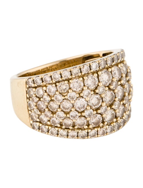 Le Vian 14K 2.63ctw Diamond Multirow Statement Ring