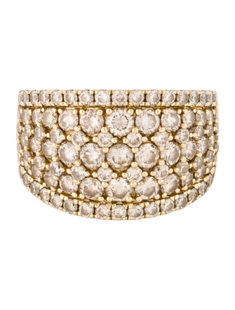 Le Vian 14K 2.63ctw Diamond Multirow Statement Ring