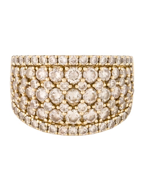 Le Vian 14K 2.63ctw Diamond Multirow Statement Ring
