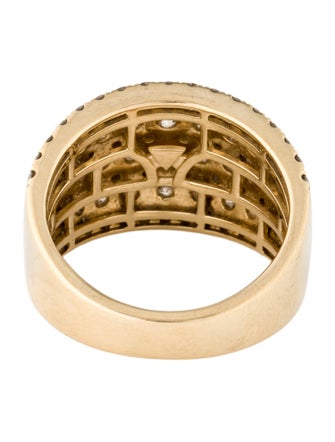 Le Vian 14K 2.63ctw Diamond Multirow Statement Ring