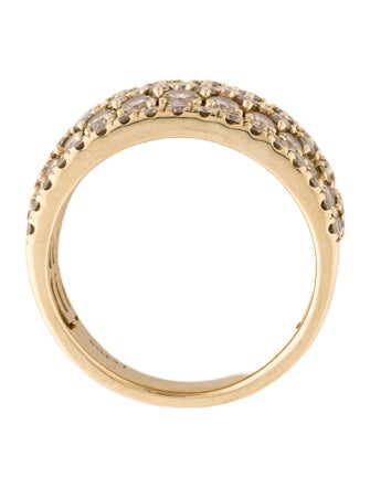 Le Vian 14K 2.63ctw Diamond Multirow Statement Ring