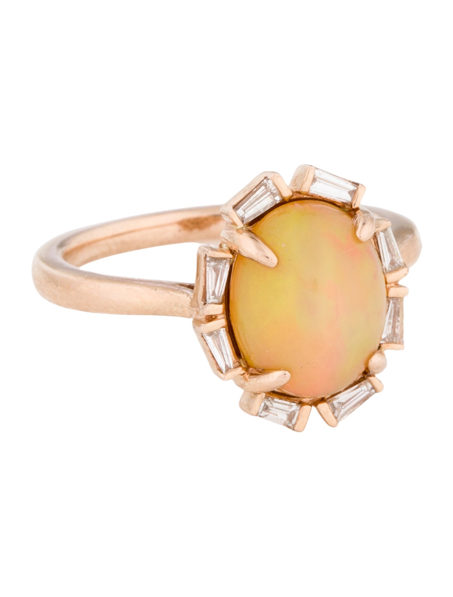 Le Vian 14K 2.06ct Opal & Diamond Cocktail Ring