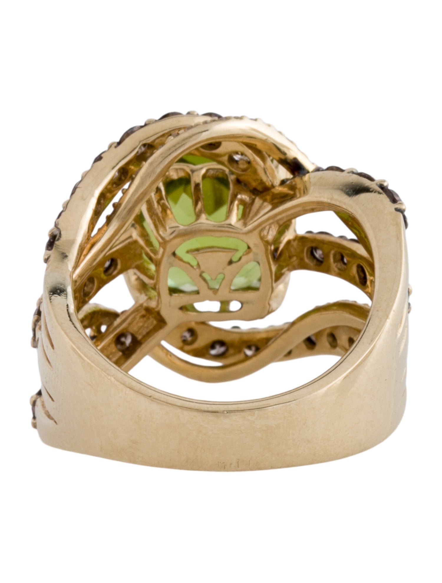 Le Vian 14K Peridot & Diamond Ring
