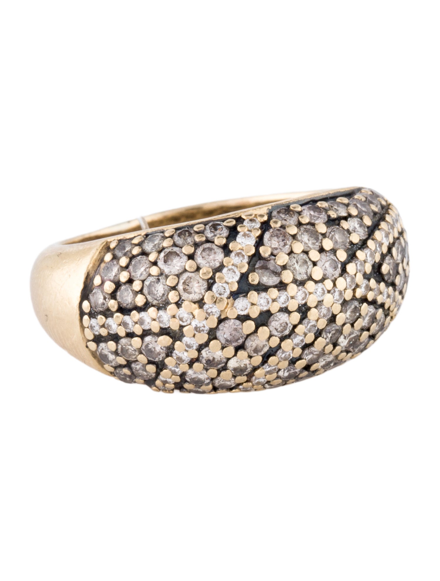 Le Vian 14K Diamond Pave Dome Ring