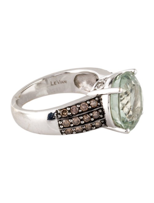 Le Vian 14K 5.46ct Prasiolite & Diamond Cocktail Ring