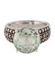 Le Vian 14K 5.46ct Prasiolite & Diamond Cocktail Ring