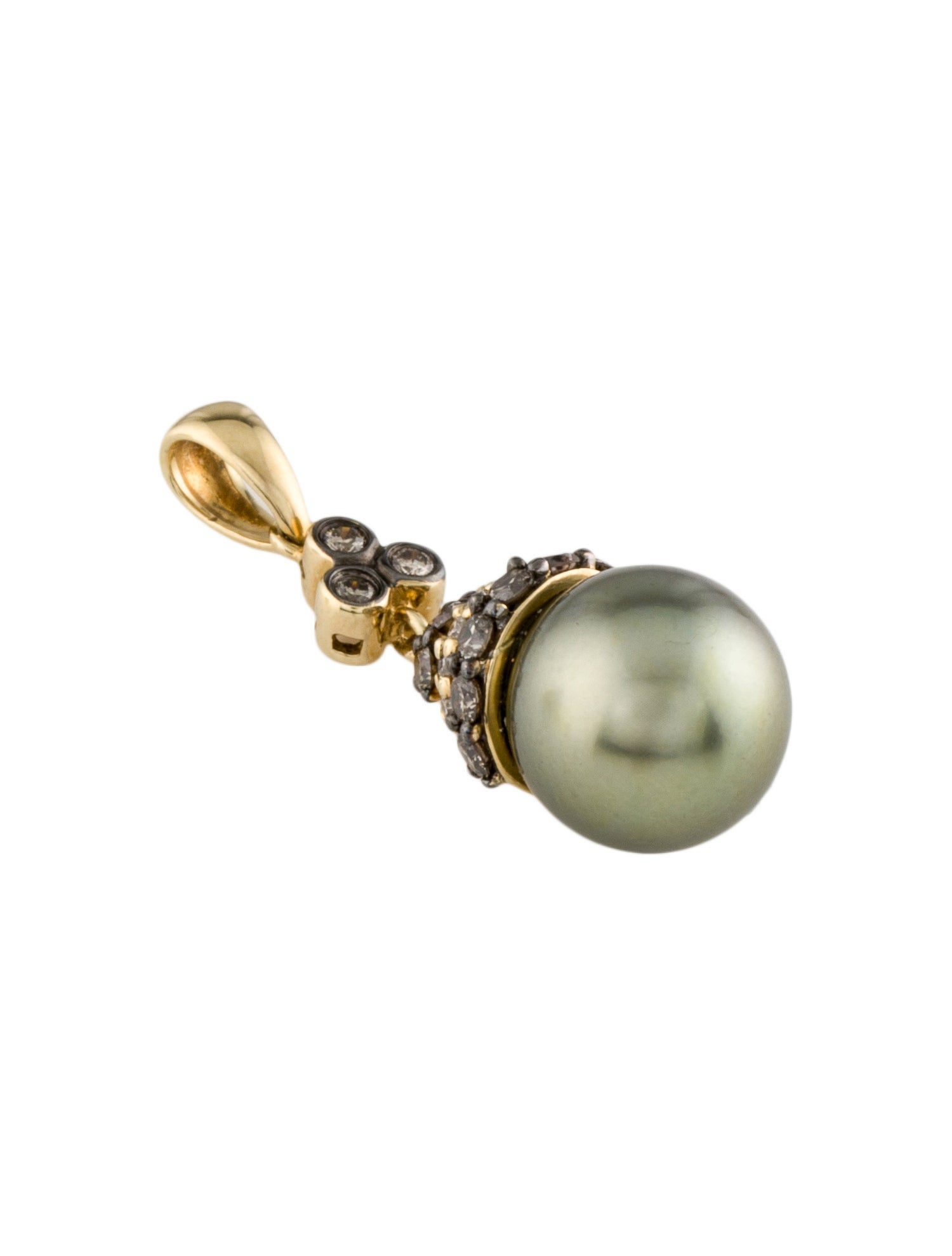 Le Vian 14K Pearl & Diamond Pendant
