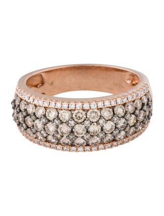 Le Vian 14K 1.54ctw Diamond Wide Band