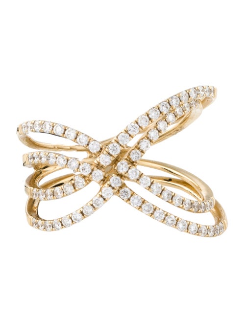 Le Vian 14K Diamond Crossover Band