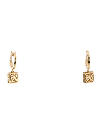 Le Vian 14K Diamond Square Drop Earrings