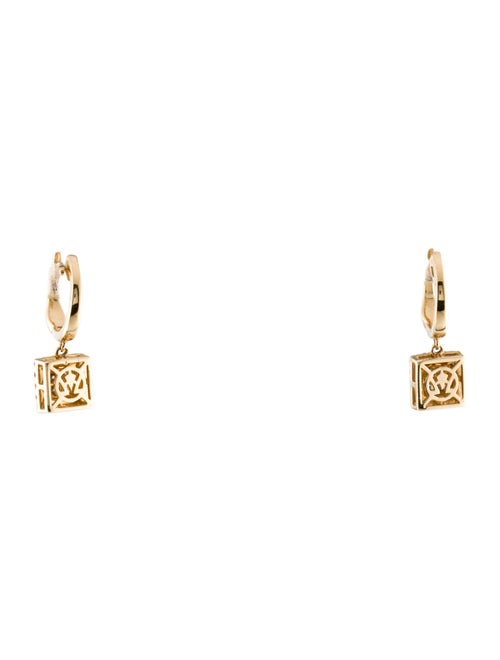 Le Vian 14K Diamond Square Drop Earrings