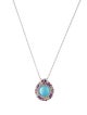 Le Vian 14K Sapphire & Turquoise Pendant Necklace