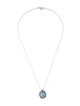 Le Vian 14K Sapphire & Turquoise Pendant Necklace