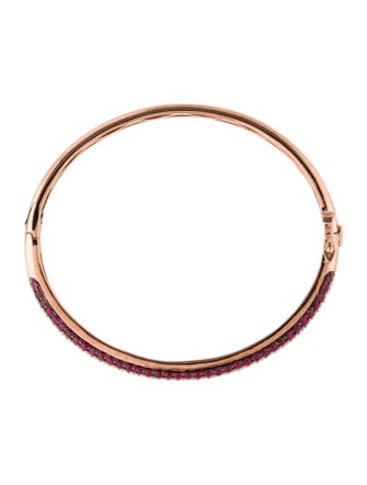 Le Vian 14K 2.66ctw Ruby & Diamond Bangle Bracelet